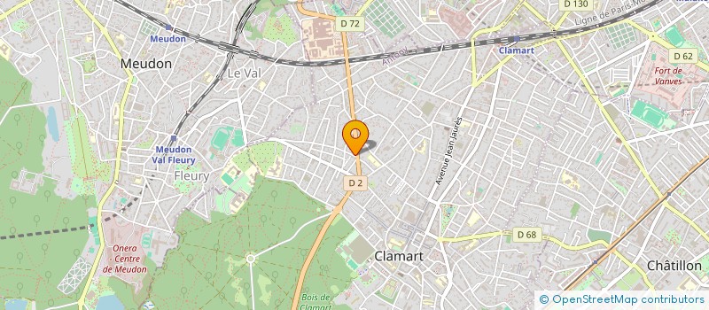 localisation de l'entreprise MONSIEUR PASCAL TACHLIAN à CLAMART