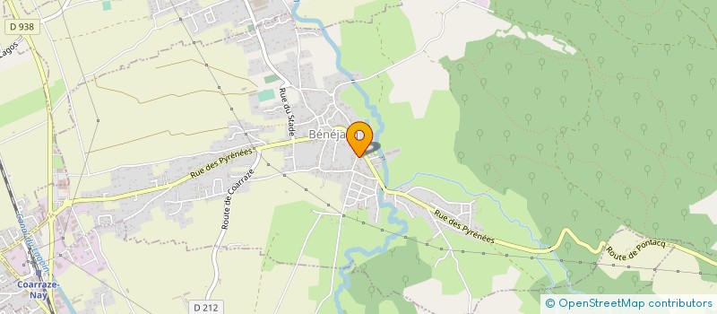 localisation de l'entreprise MONSIEUR PASCAL TAILLEFER  BENEJACQ