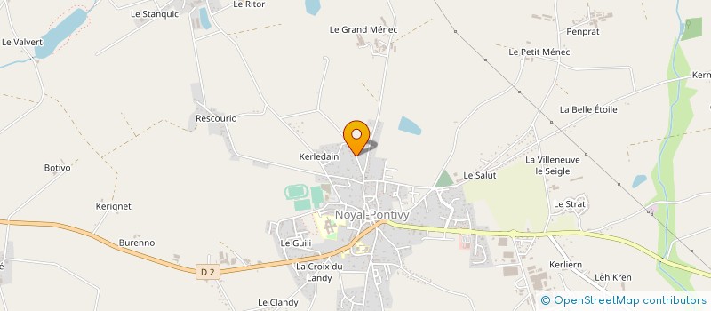 localisation de l'entreprise MONSIEUR PASCAL TANGUY à NOYAL-PONTIVY