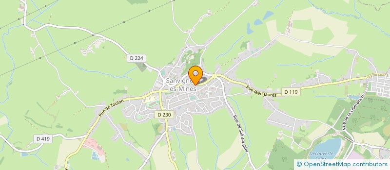 localisation de l'entreprise MONSIEUR PASCAL TANGUY  SANVIGNES-LES-MINES