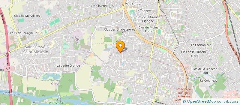 localisation de l'entreprise MONSIEUR PASCAL TANGUY à ORLEANS