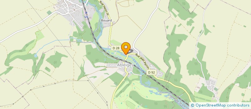 localisation de l'entreprise MONSIEUR PASCAL TANGUY  ABLEIGES