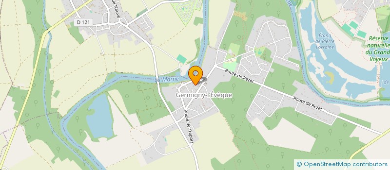 localisation de l'entreprise MONSIEUR PASCAL TANIERE  GERMIGNY-L EVEQUE