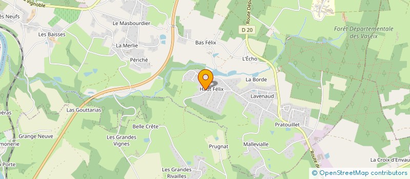 localisation de l'entreprise MONSIEUR PASCAL TANTY à VERNEUIL-SUR-VIENNE