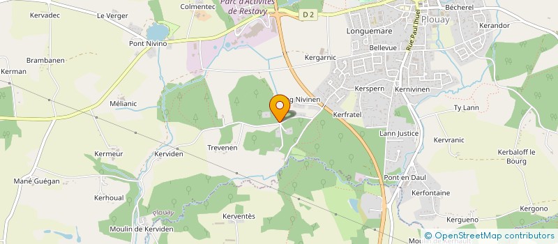 localisation de l'entreprise MONSIEUR PASCAL TARQUIS  LANVAUDAN