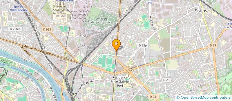 localisation de l'entreprise MONSIEUR PASCAL TCHAMADEU NGAKO  SAINT-DENIS