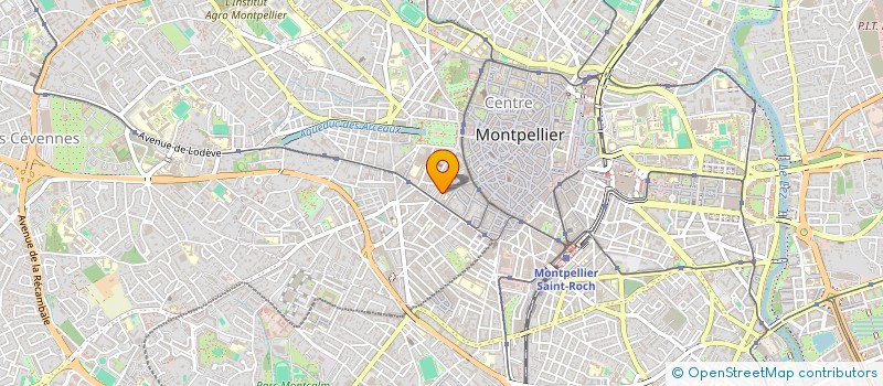 localisation de l'entreprise MONSIEUR PASCAL TEISSIER à MONTPELLIER