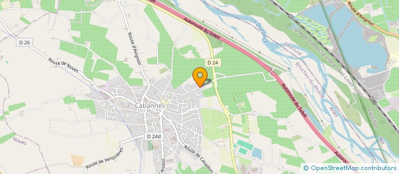 localisation de l'entreprise MONSIEUR PASCAL TERANNE  CABANNES