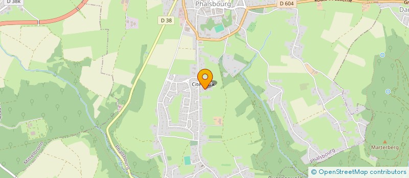 localisation de l'entreprise MONSIEUR PASCAL TERREAUX  PHALSBOURG