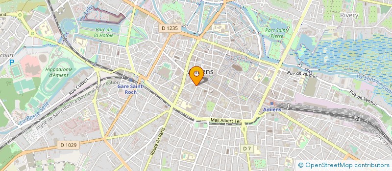 localisation de l'entreprise MONSIEUR PASCAL TESSIER à AMIENS