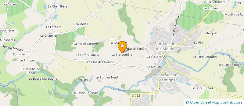 localisation de l'entreprise MONSIEUR PASCAL TESSON à SEVREMOINE