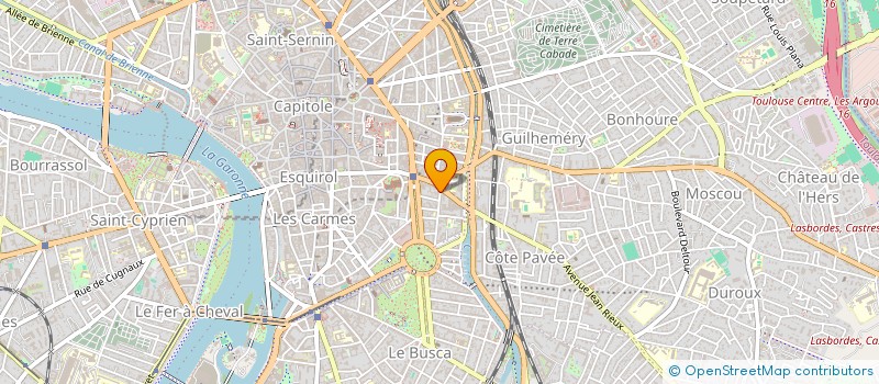 localisation de l'entreprise MONSIEUR PASCAL THAU à TOULOUSE