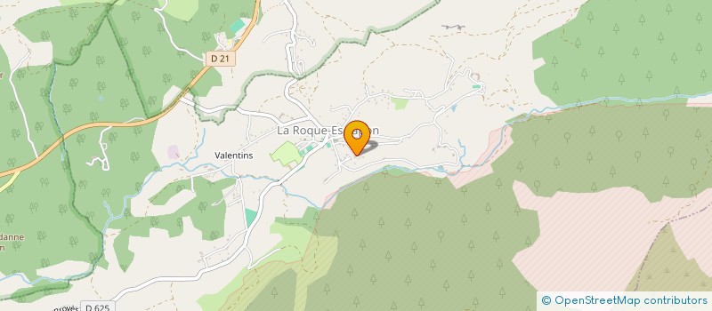 localisation de l'entreprise MONSIEUR PASCAL THEILLAUMAS à LA BASTIDE
