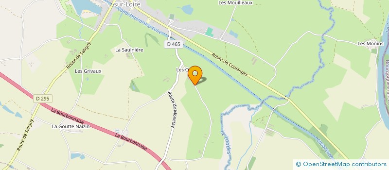 localisation de l'entreprise MONSIEUR PASCAL THEVENOUX  PIERREFITTE-SUR-LOIRE