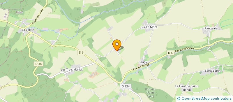 localisation de l'entreprise MONSIEUR PASCAL THIMOTEE  THURY-HARCOURT-LE-HOM