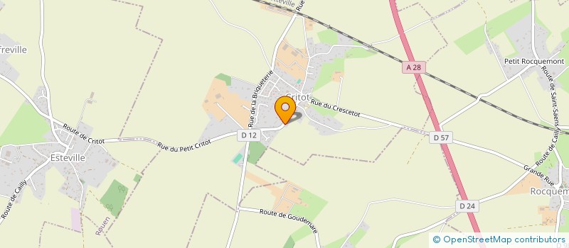 localisation de l'entreprise MONSIEUR PASCAL THIOU  CRITOT