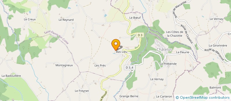 localisation de l'entreprise MONSIEUR PASCAL THIZY à SAINT-DENIS-SUR-COISE