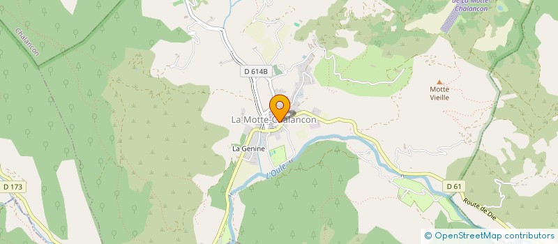 localisation de l'entreprise MONSIEUR PASCAL THOMAS  BELLEGARDE-EN-DIOIS