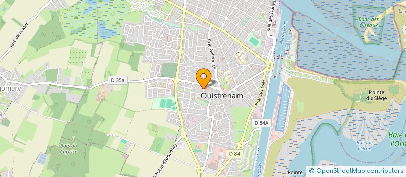 localisation de l'entreprise MONSIEUR PASCAL THOUROUDE  OUISTREHAM