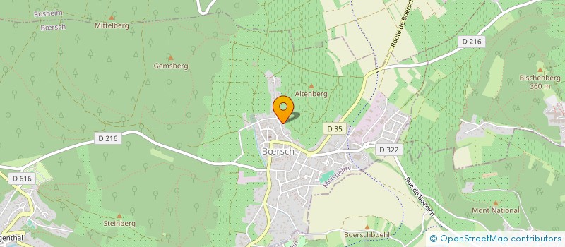 localisation de l'entreprise MONSIEUR PASCAL THOUVENIN  BRSCH