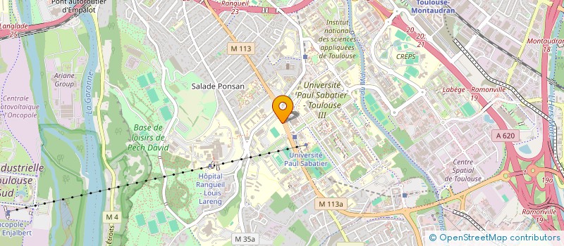 localisation de l'entreprise MONSIEUR PASCAL THUAUX à TOULOUSE