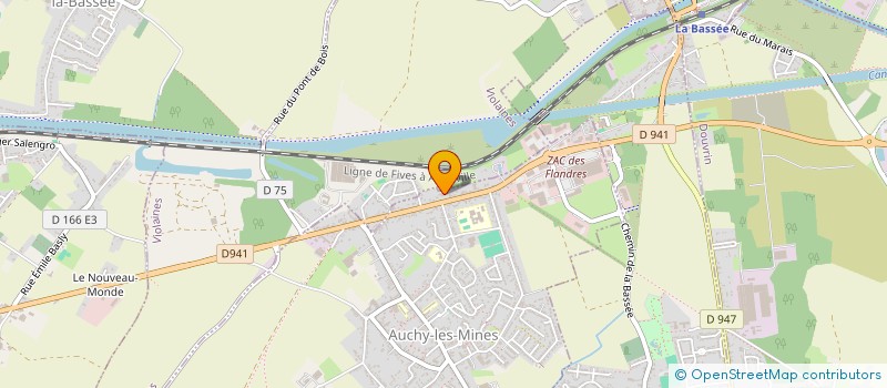 localisation de l'entreprise MONSIEUR PASCAL TIBERGHIEN  VIOLAINES