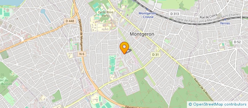 localisation de l'entreprise MONSIEUR PASCAL TILCHE à MONTGERON