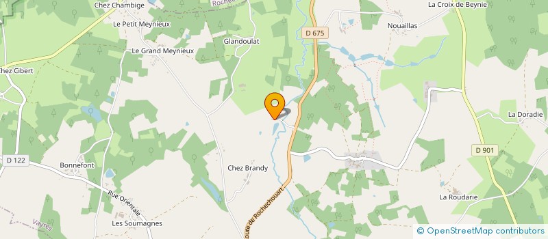 localisation de l'entreprise MONSIEUR PASCAL TILLEUL  VAYRES