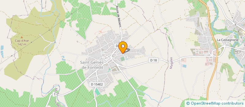 localisation de l'entreprise MONSIEUR PASCAL TIMOTHEE  MAGALAS