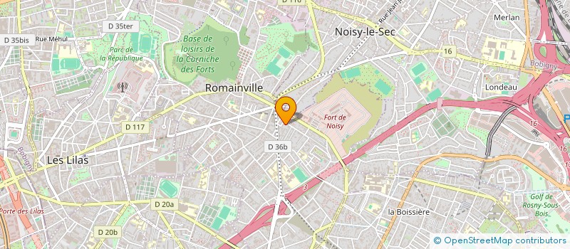 localisation de l'entreprise MONSIEUR PASCAL TOKGOZOGLU à ROMAINVILLE