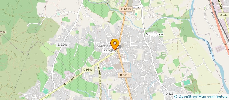 localisation de l'entreprise MONSIEUR PASCAL TOMASINI  SAINT-CHRISTOL-LEZ-ALES