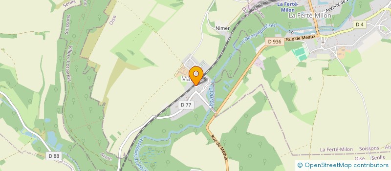 localisation de l'entreprise MONSIEUR PASCAL TOUIL  MAROLLES