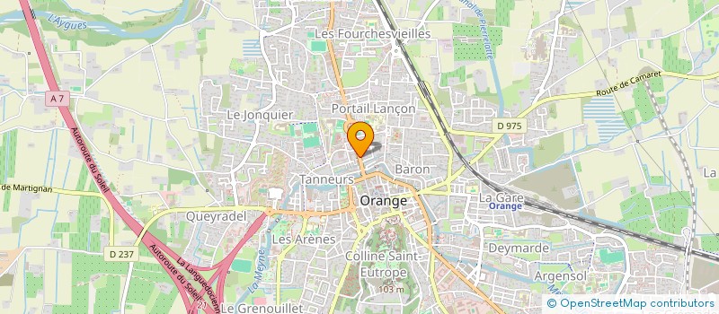 localisation de l'entreprise MONSIEUR PASCAL TOULOUSE  ORANGE