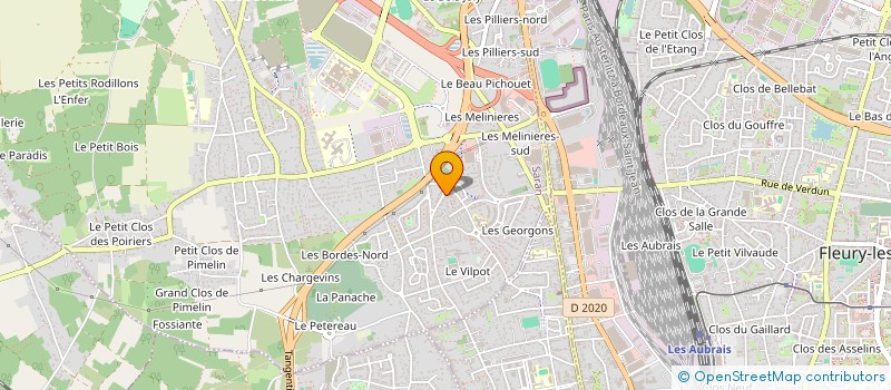 localisation de l'entreprise MONSIEUR PASCAL TOURLOURAT à SARAN