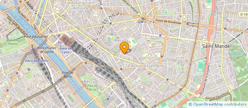 localisation de l'entreprise MONSIEUR PASCAL TOYER  PARIS