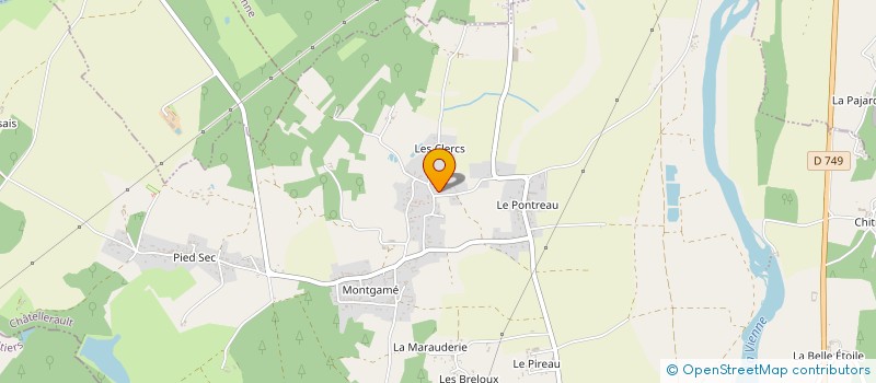 localisation de l'entreprise MONSIEUR PASCAL TRANCHANT  VOUNEUIL-SUR-VIENNE