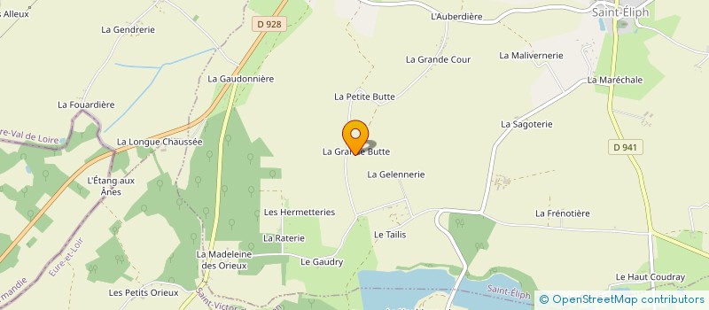 localisation de l'entreprise MONSIEUR PASCAL TRECUL à SAINT-ELIPH