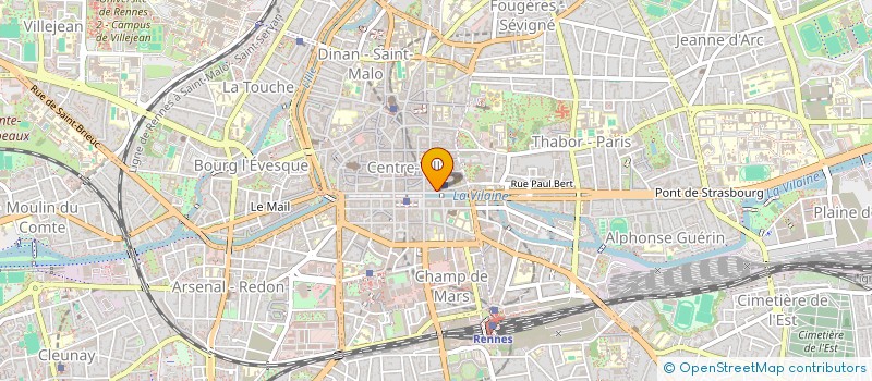 localisation de l'entreprise MONSIEUR PASCAL TREHOREL  RENNES