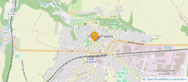 localisation de l'entreprise MONSIEUR PASCAL TREPIED à CREPY-EN-VALOIS