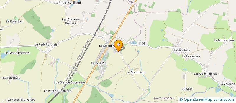 localisation de l'entreprise MONSIEUR PASCAL TRICOIRE à MONTAIGU-VENDEE