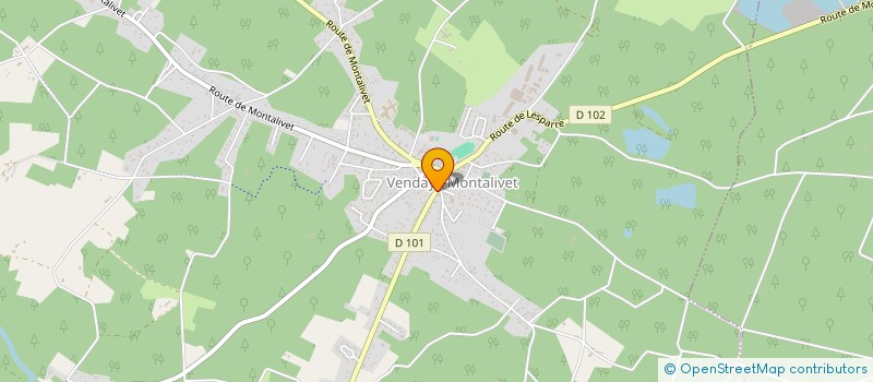 localisation de l'entreprise MONSIEUR PASCAL TRIFILIEFF à VENDAYS-MONTALIVET