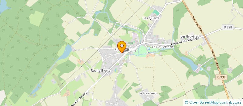 localisation de l'entreprise MONSIEUR PASCAL TRIGON  SEMBLANCAY