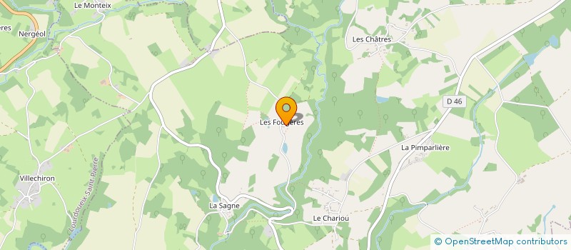 localisation de l'entreprise MONSIEUR PASCAL TRILLAUD à CHENIERS