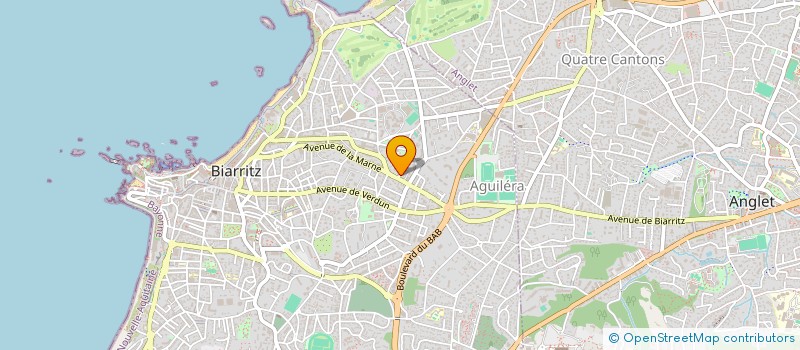 localisation de l'entreprise MONSIEUR PASCAL TROADEC à BIARRITZ
