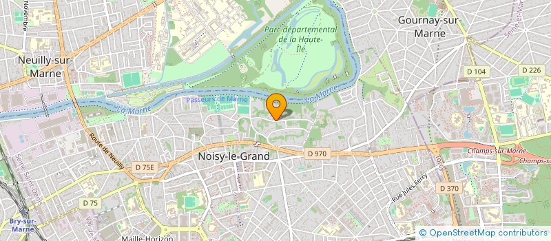 localisation de l'entreprise MONSIEUR PASCAL TROTTE à NOISY-LE-GRAND