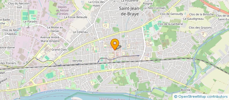 localisation de l'entreprise MONSIEUR PASCAL TROUILLET  SAINT-JEAN-DE-BRAYE