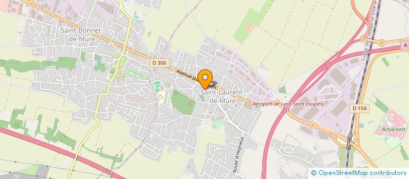 localisation de l'entreprise MONSIEUR PASCAL TROUTTET  SAINT-LAURENT-DE-MURE