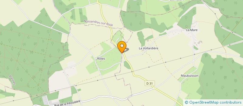 localisation de l'entreprise MONSIEUR PASCAL TROUVE à NASSANDRES SUR RISLE