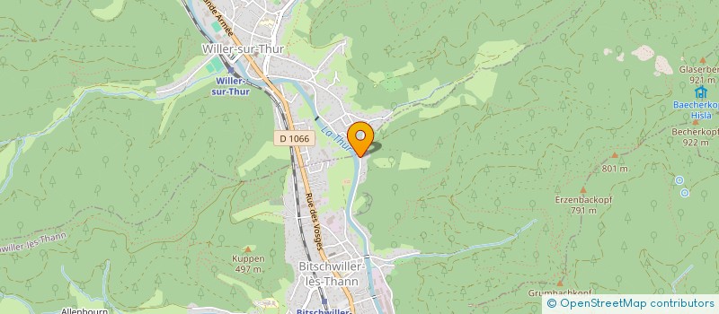 localisation de l'entreprise MONSIEUR PASCAL TSCHAEGLE  BITSCHWILLER-LES-THANN