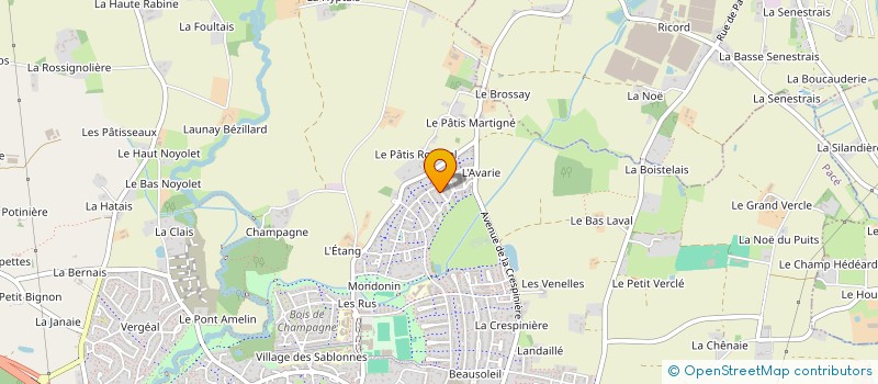 localisation de l'entreprise MONSIEUR PASCAL TUFFERY à PACE